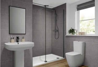 Grey Mineral Tile Multipanel Wall Panel